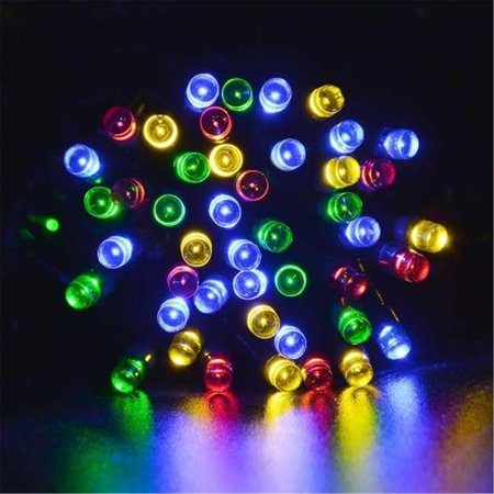 PERFECT HOLIDAY Perfect Holiday SOL-100MT 100 LED Green Cable Solar String Light - Multicolor SOL-100MT